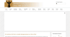 Desktop Screenshot of gemeinde-zell.at